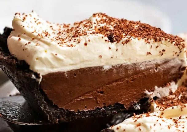 Pie Lovers Pie-of-the-Month Club! Our September Pie is a Mocha Chocolate Pudding Pie