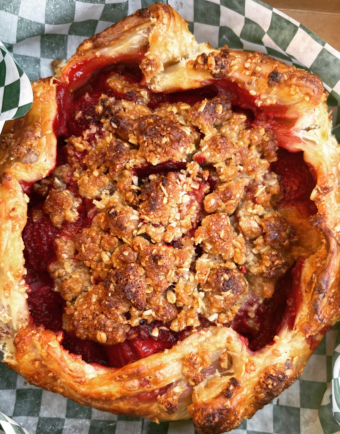 Niagara Apple Crumble Topped Galette