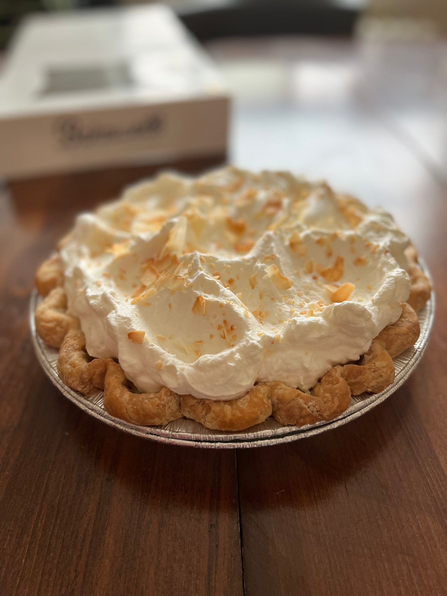 Double Coconut Cream Pie