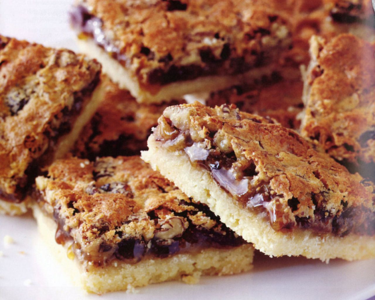 Amarena Cherry & Almond Squares