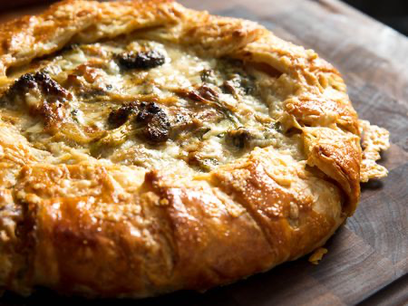 Caramelized Onion & Gruyère Galette