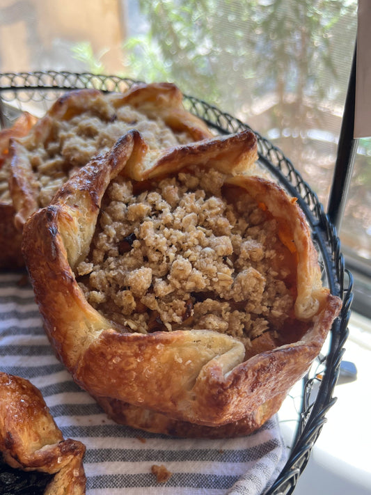 Niagara Apple Crumble Topped Galette