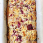Raspberry Dark Chocolate Marzipan Scone Loaf