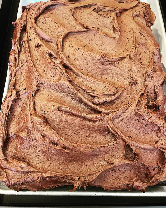 Our Famous Chocolate and Hummingbird Cake-by-the-Pound is Now Available to Order Online!
