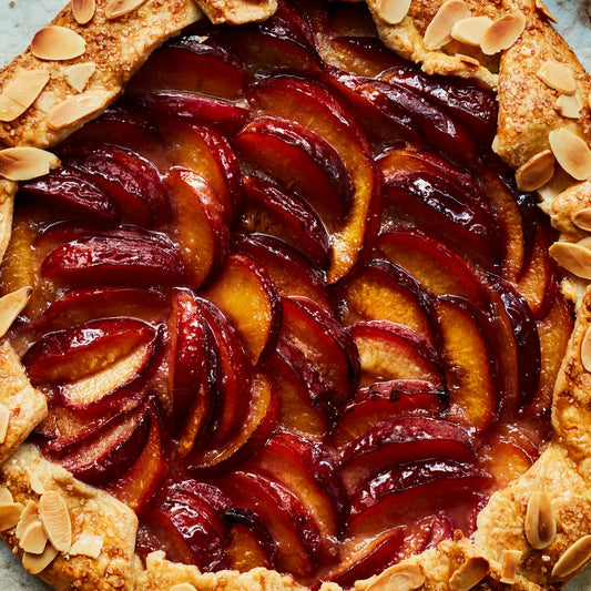 Plum & Almond Galette