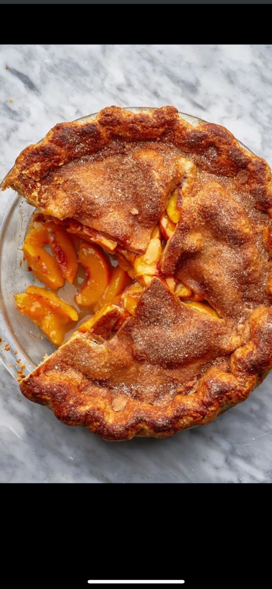 The Peachiest Peach Pie